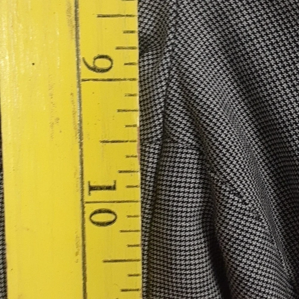 Ted Baker London Y2K Gray Black Straight Leg Trouser Pants